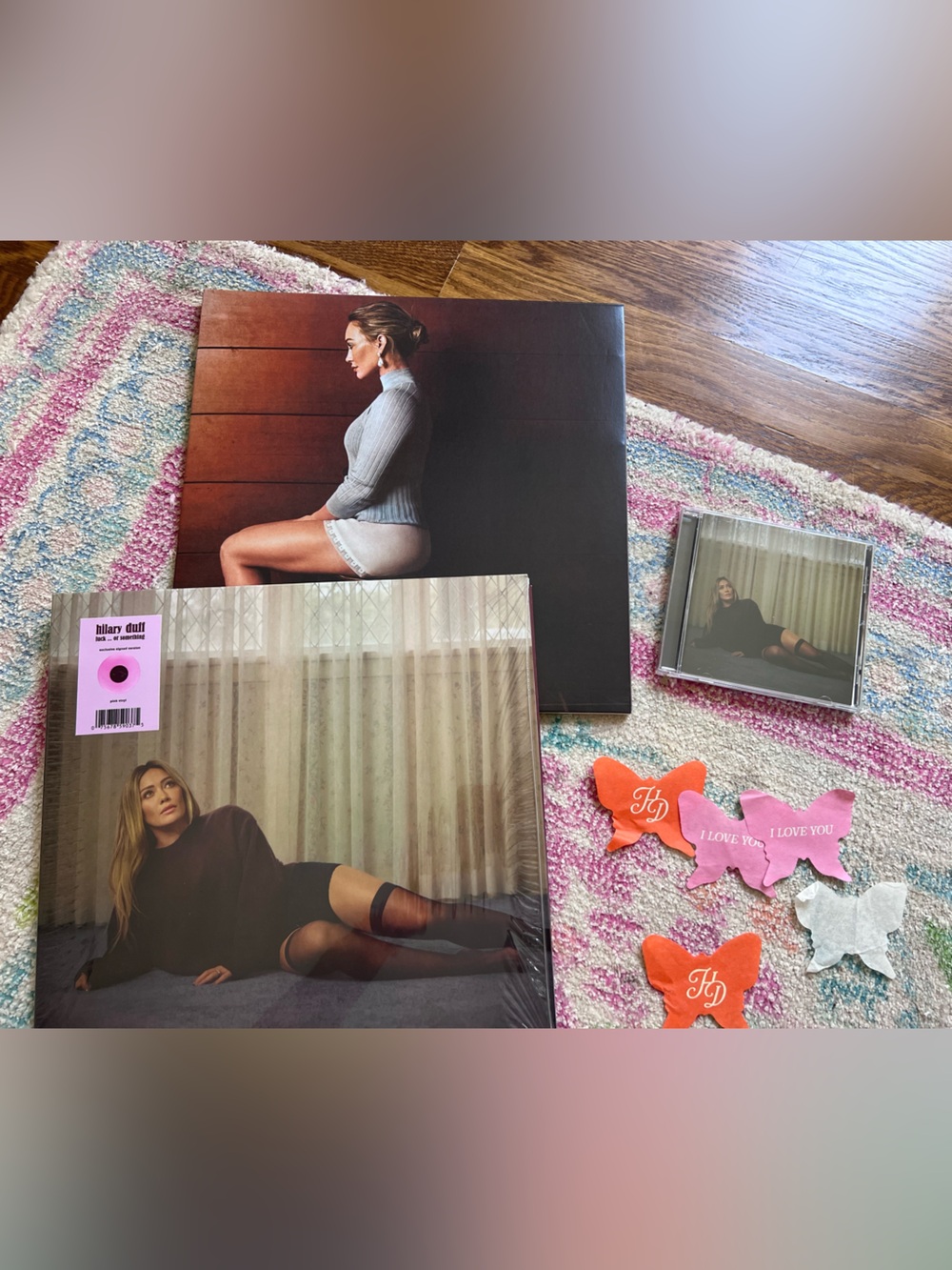 Hilary Duff Vinyl lot - Mine RSD 2026 Vinyl LP Record Store Day, signed LoS
